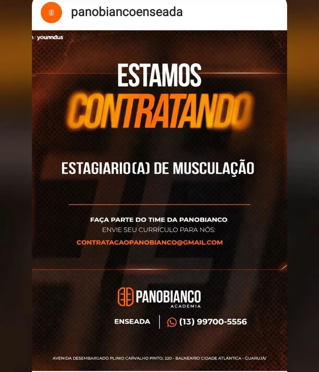 Vagas 21/04/2026 Baixada Santista