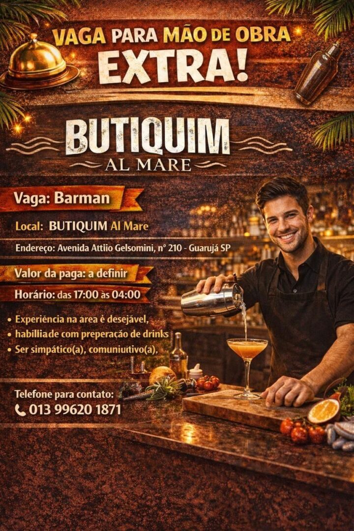 Vagas 21/04/2026 Baixada Santista