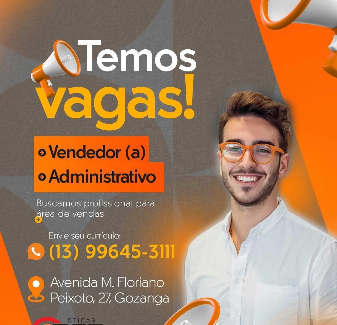 Vagas 22/04/2026 Baixada Santista