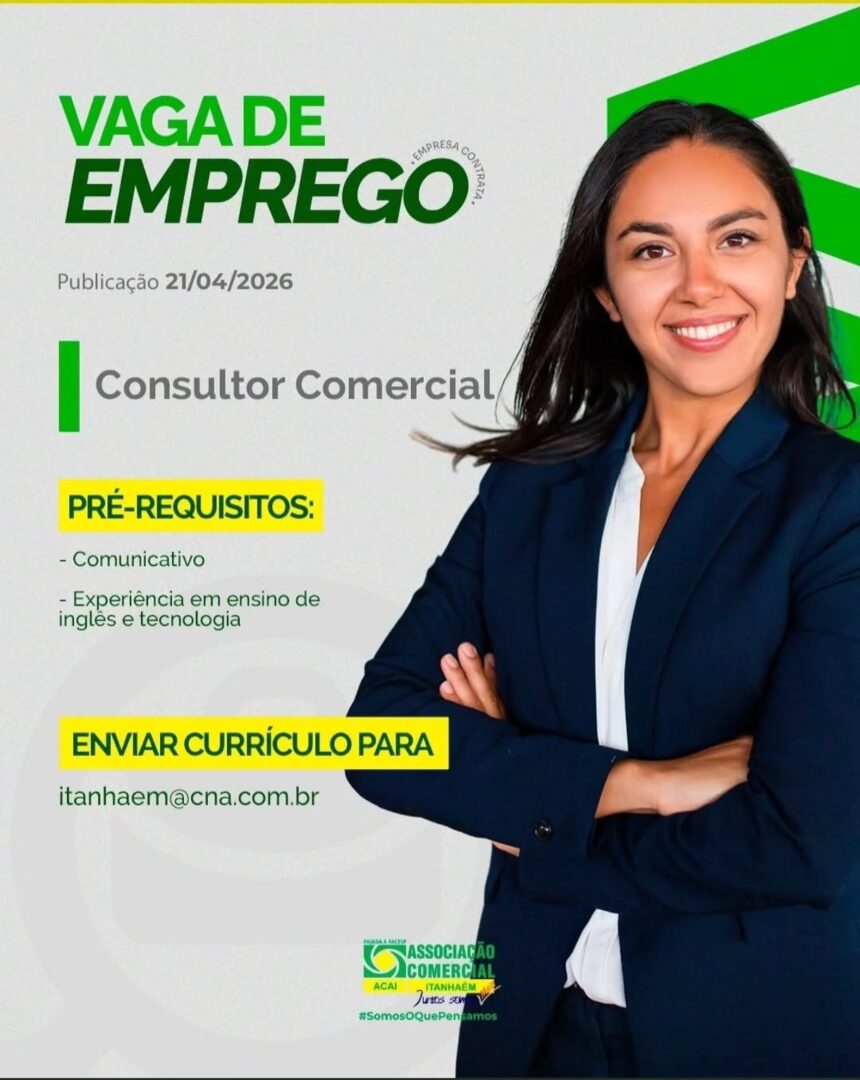 Vagas 22/04/2026 Baixada Santista