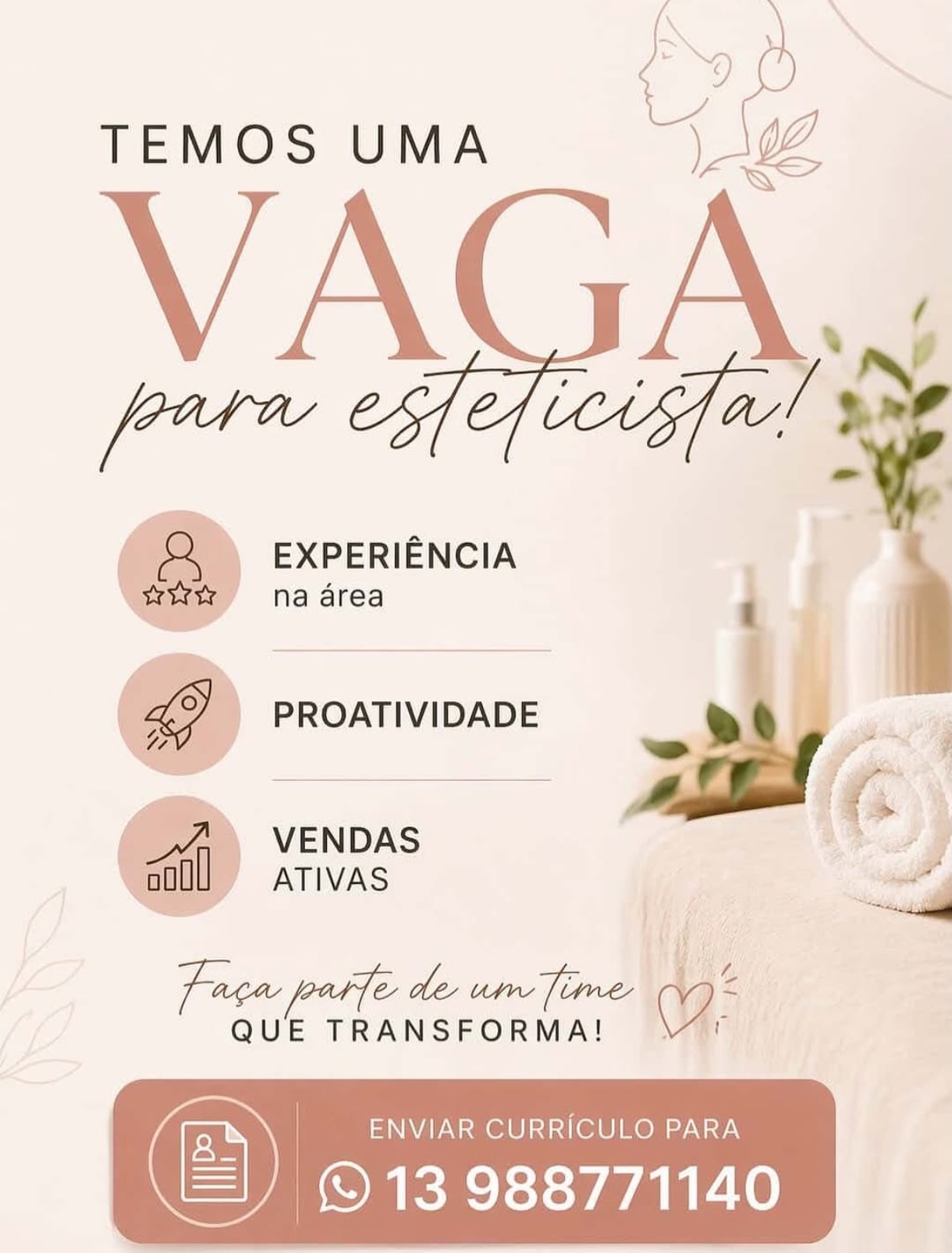 Vagas 22/04/2026 Baixada Santista