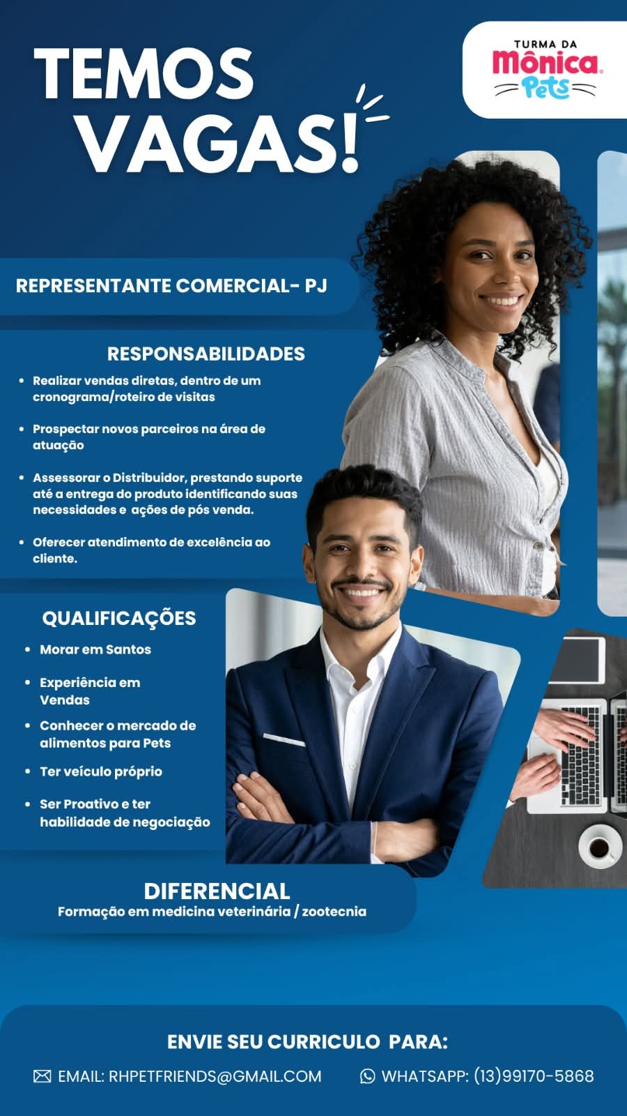 Vagas 23/04/2026 Baixada Santista