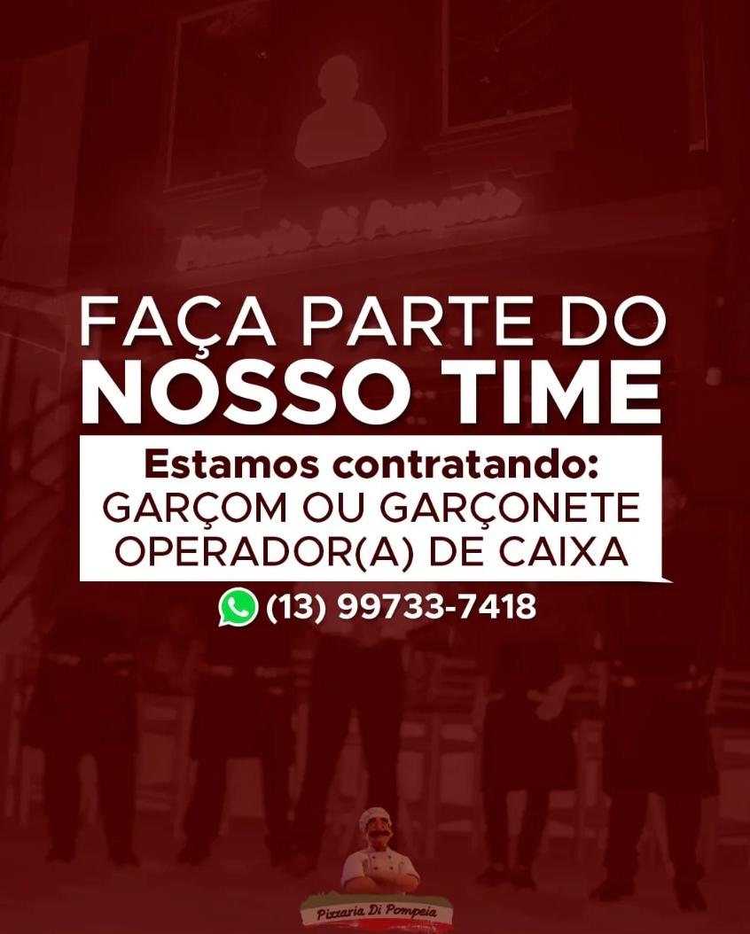 Vagas 23/04/2026 Baixada Santista