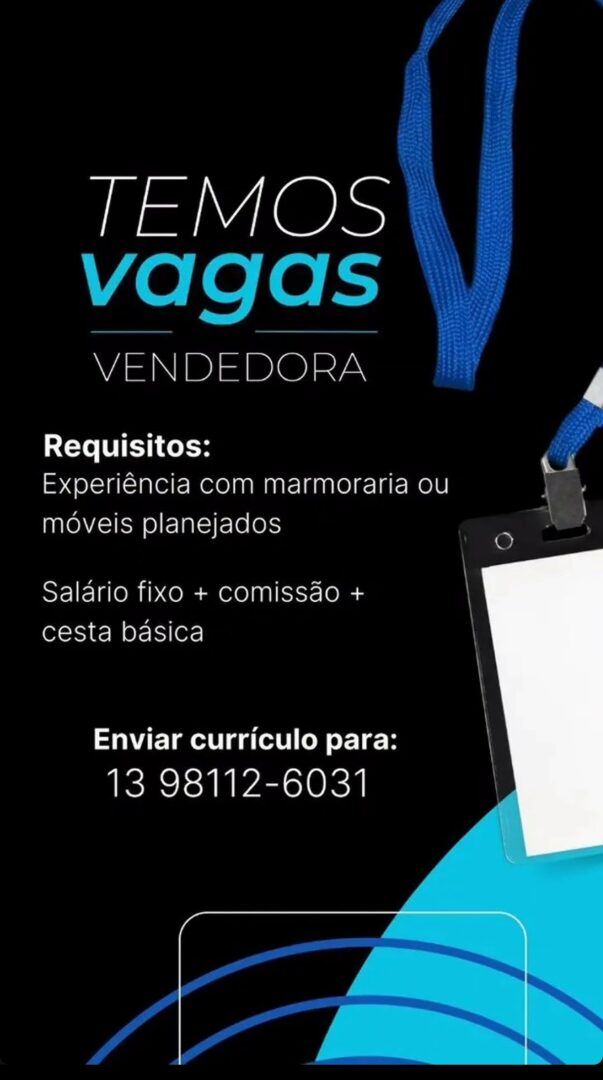 Vagas 24/04/2026 Baixada Santista