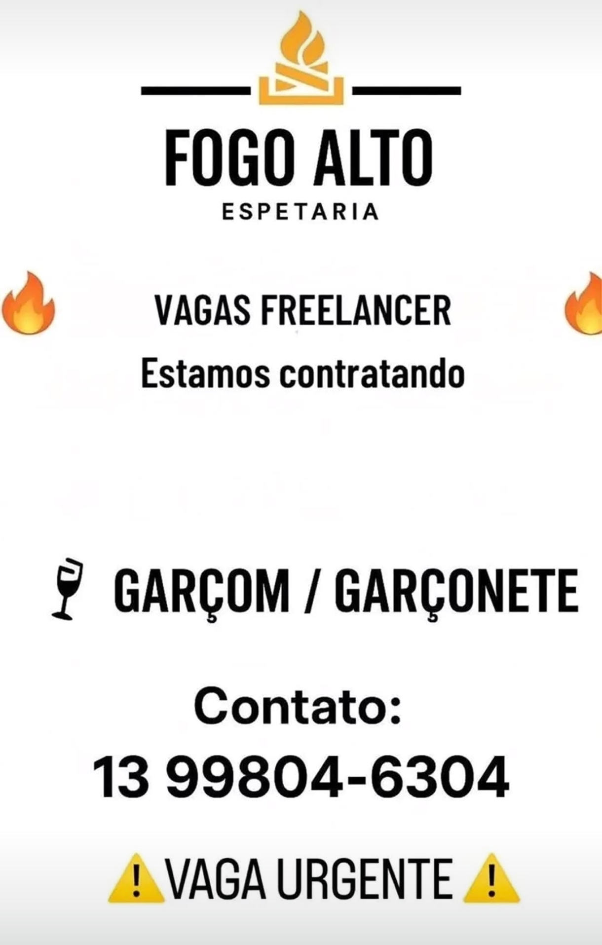 Vagas 24/04/2026 Baixada Santista