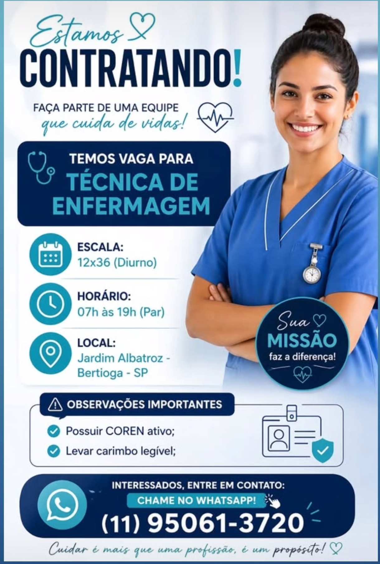 Vagas 24/04/2026 Baixada Santista