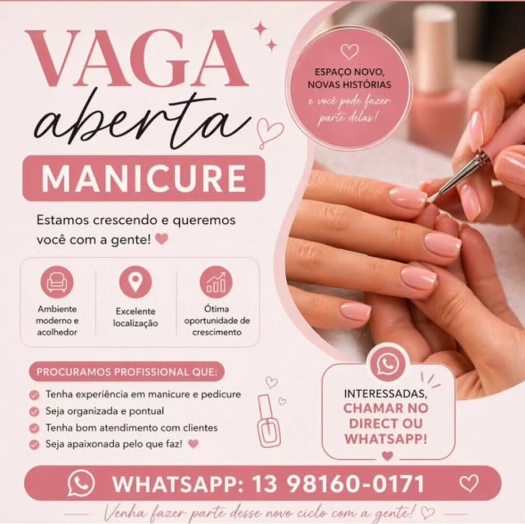 Vagas 24/04/2026 Baixada Santista