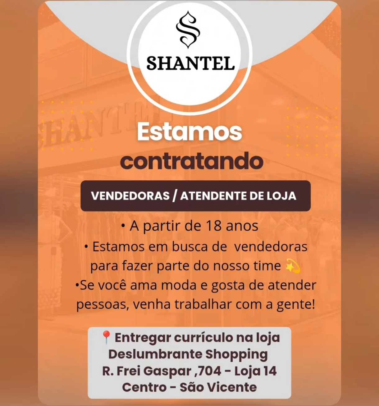 Vagas 24/04/2026 Baixada Santista