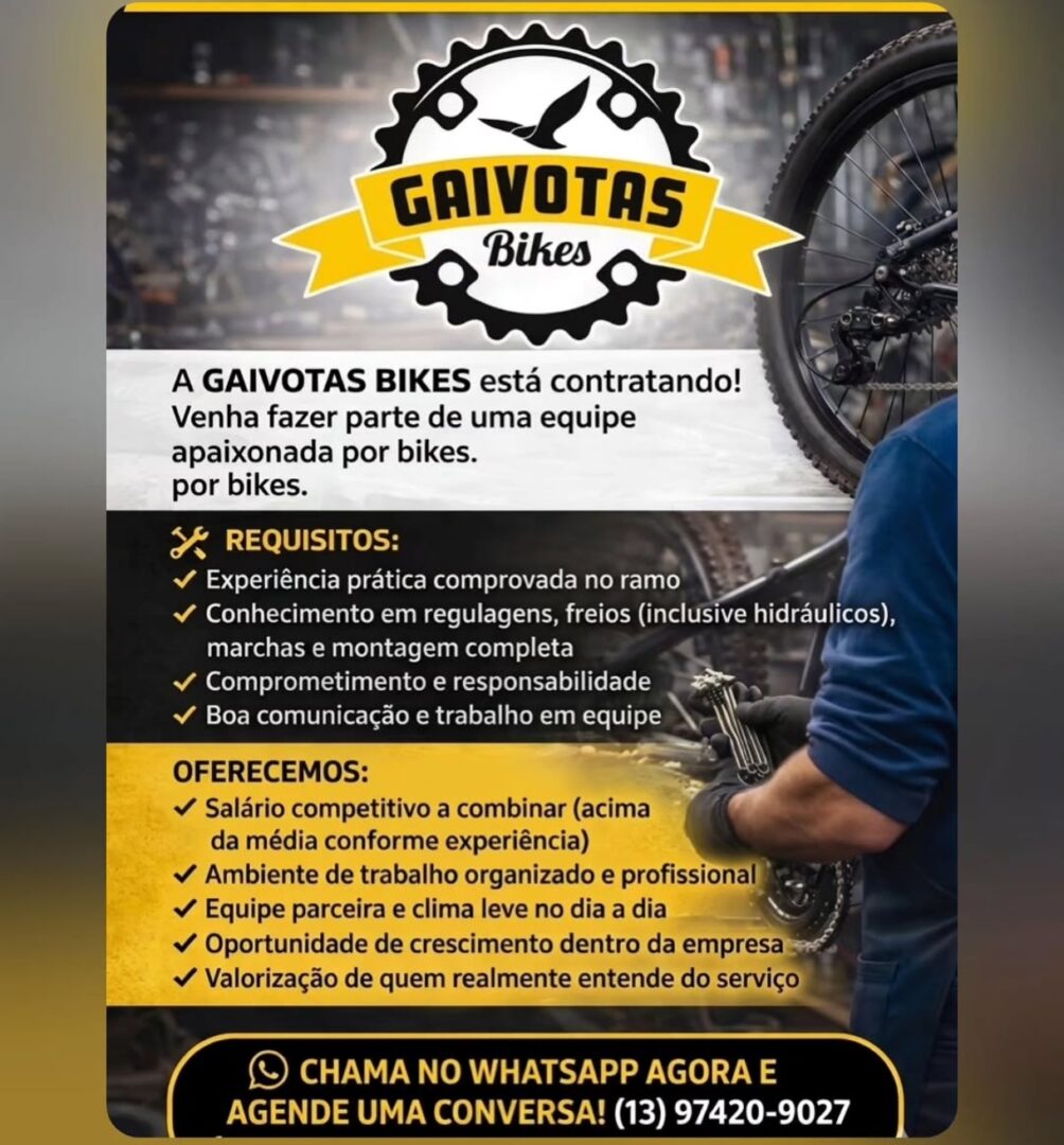 Vagas 24/04/2026 Baixada Santista