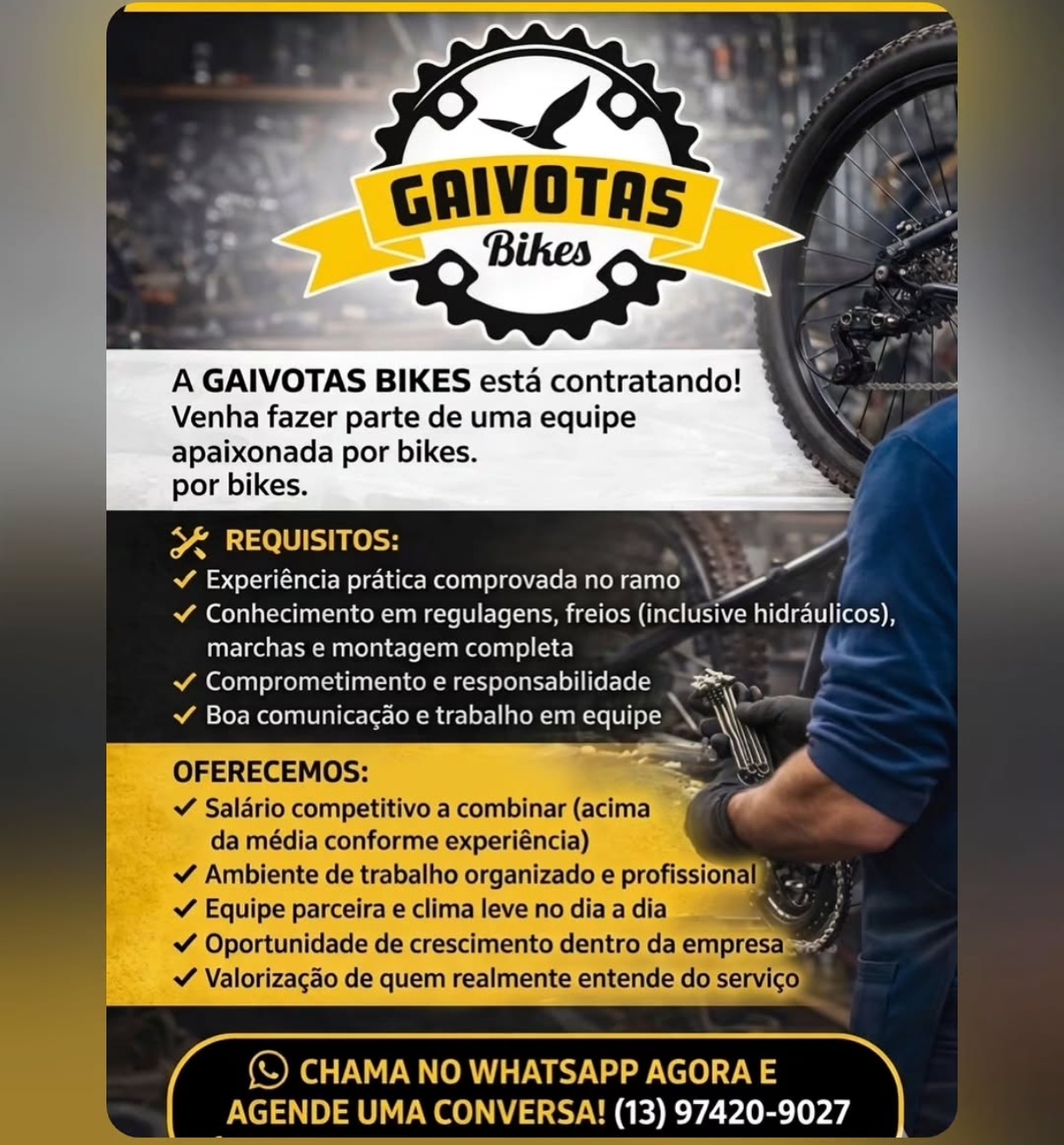 Vagas 24/04/2026 Baixada Santista