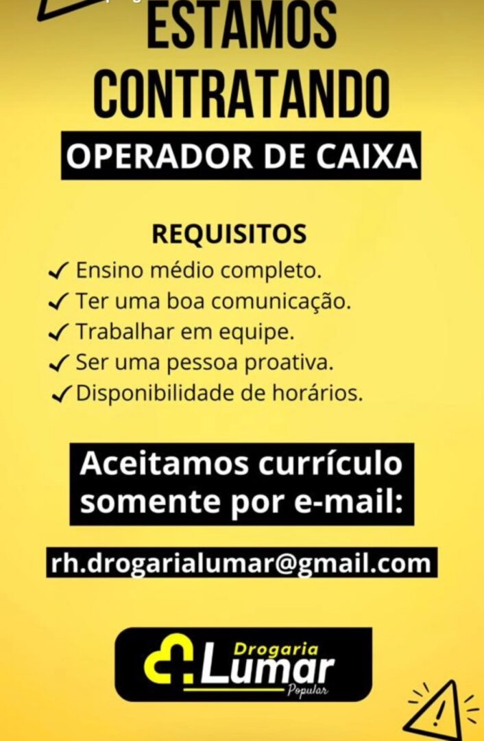 Vagas 24/04/2026 Baixada Santista