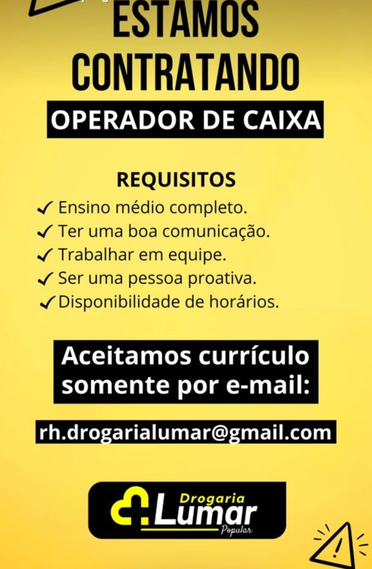 Vagas 24/04/2026 Baixada Santista