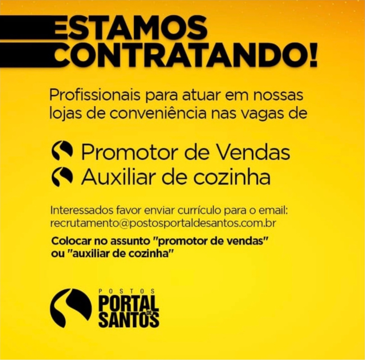 Vagas 24/04/2026 Baixada Santista