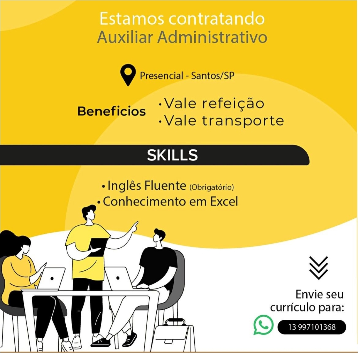 Vagas 24/04/2026 Baixada Santista