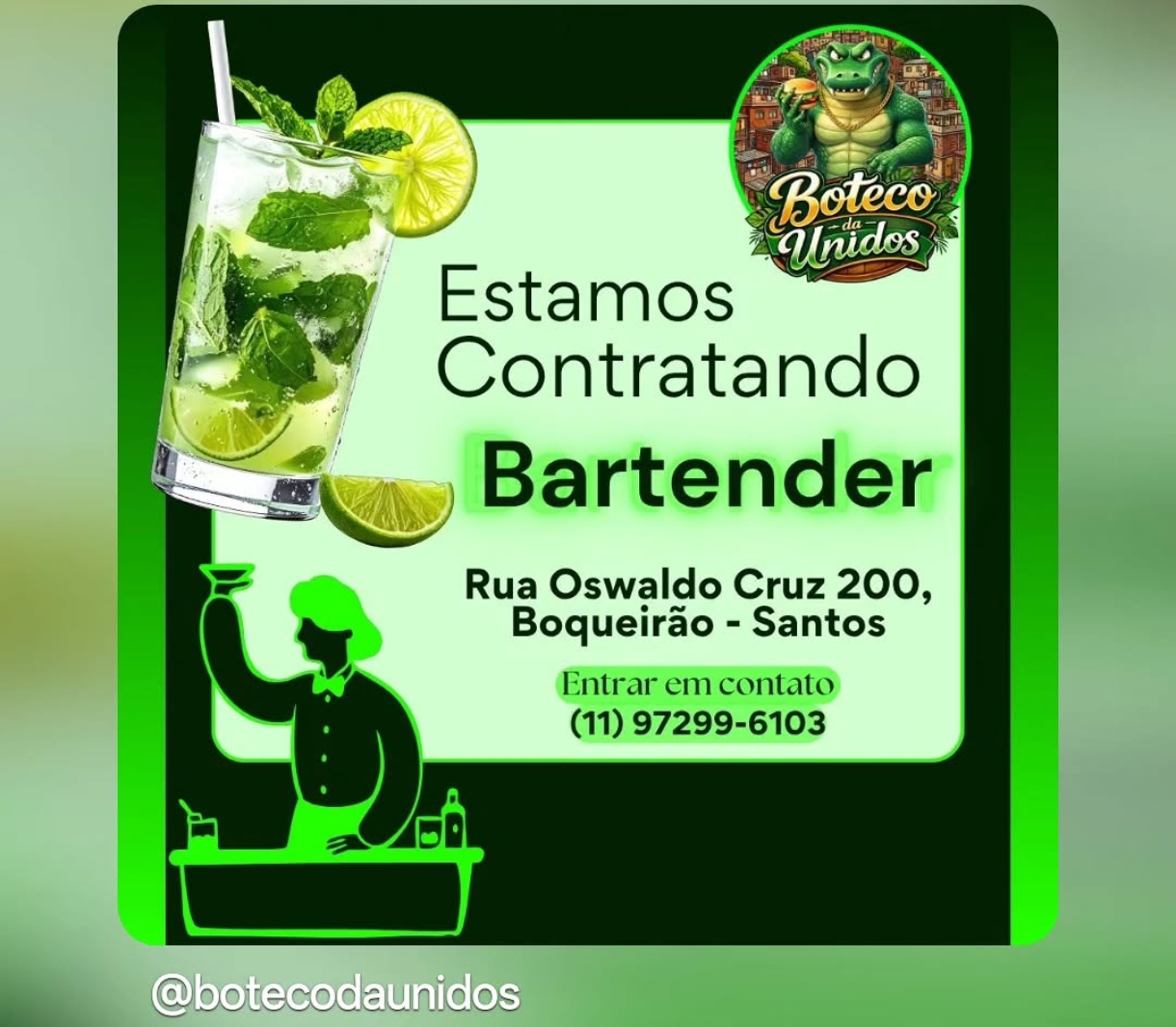 Vagas 25/04/2026 Baixada Santista