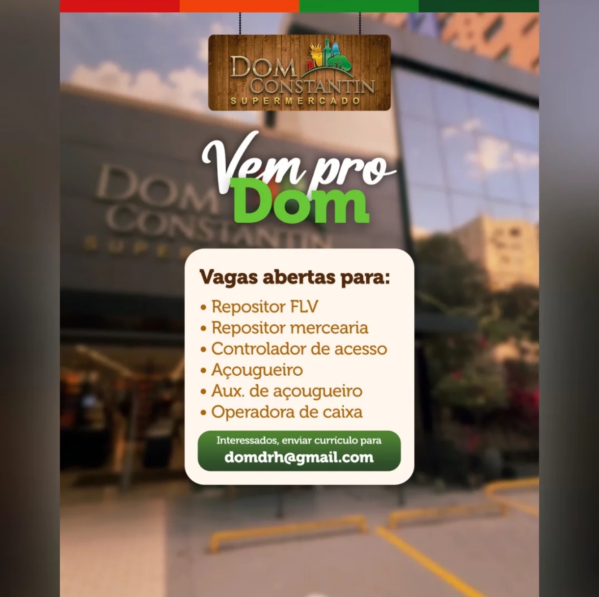 Vagas 26/04/2026 Baixada Santista