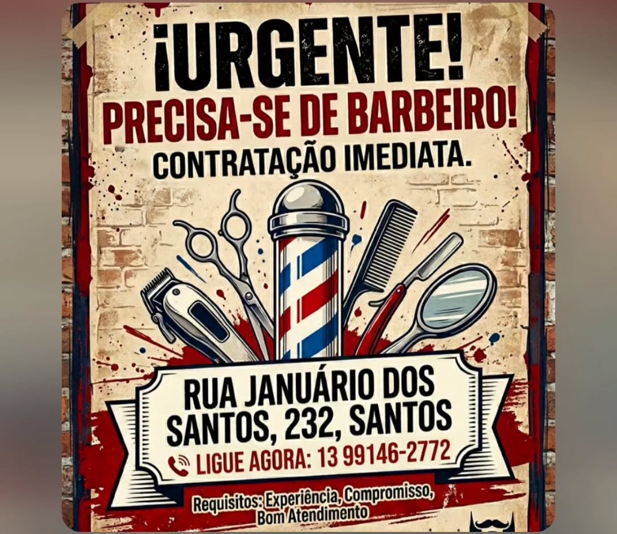 Vagas 27/04/2026 Baixada Santista