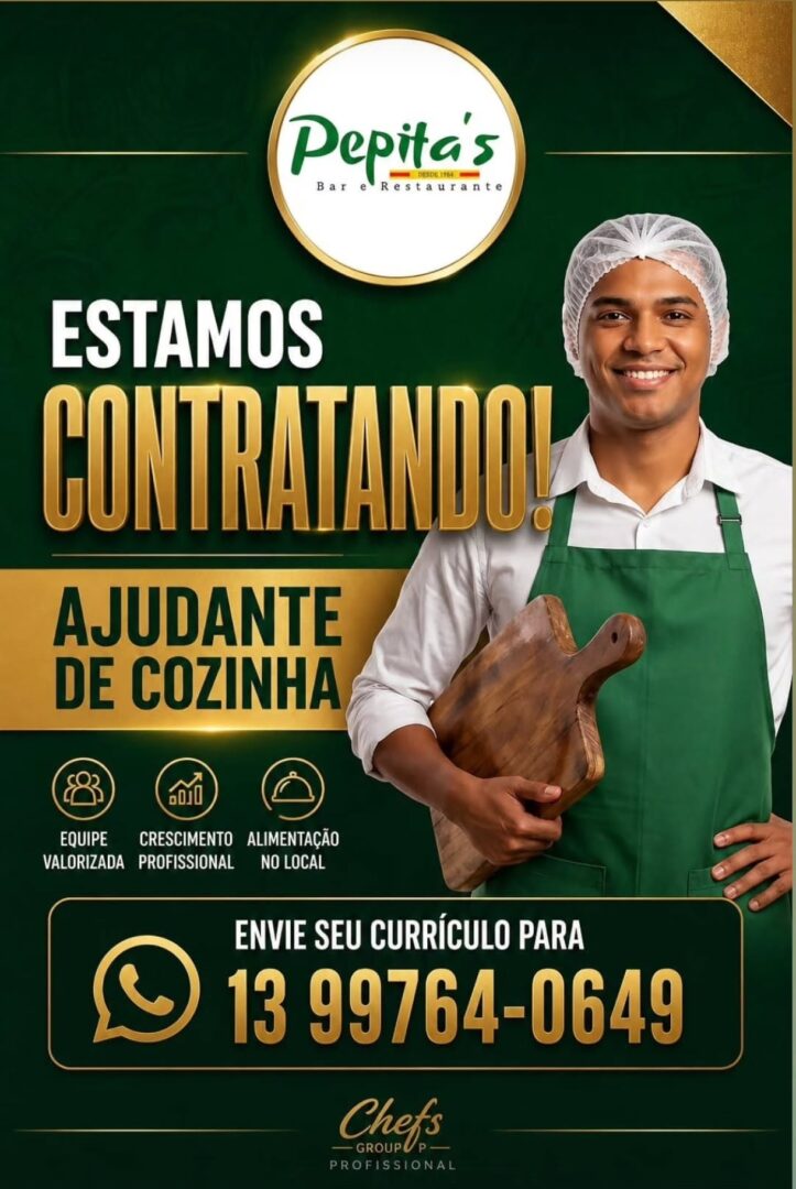 Vagas 28/04/2026 Baixada Santista