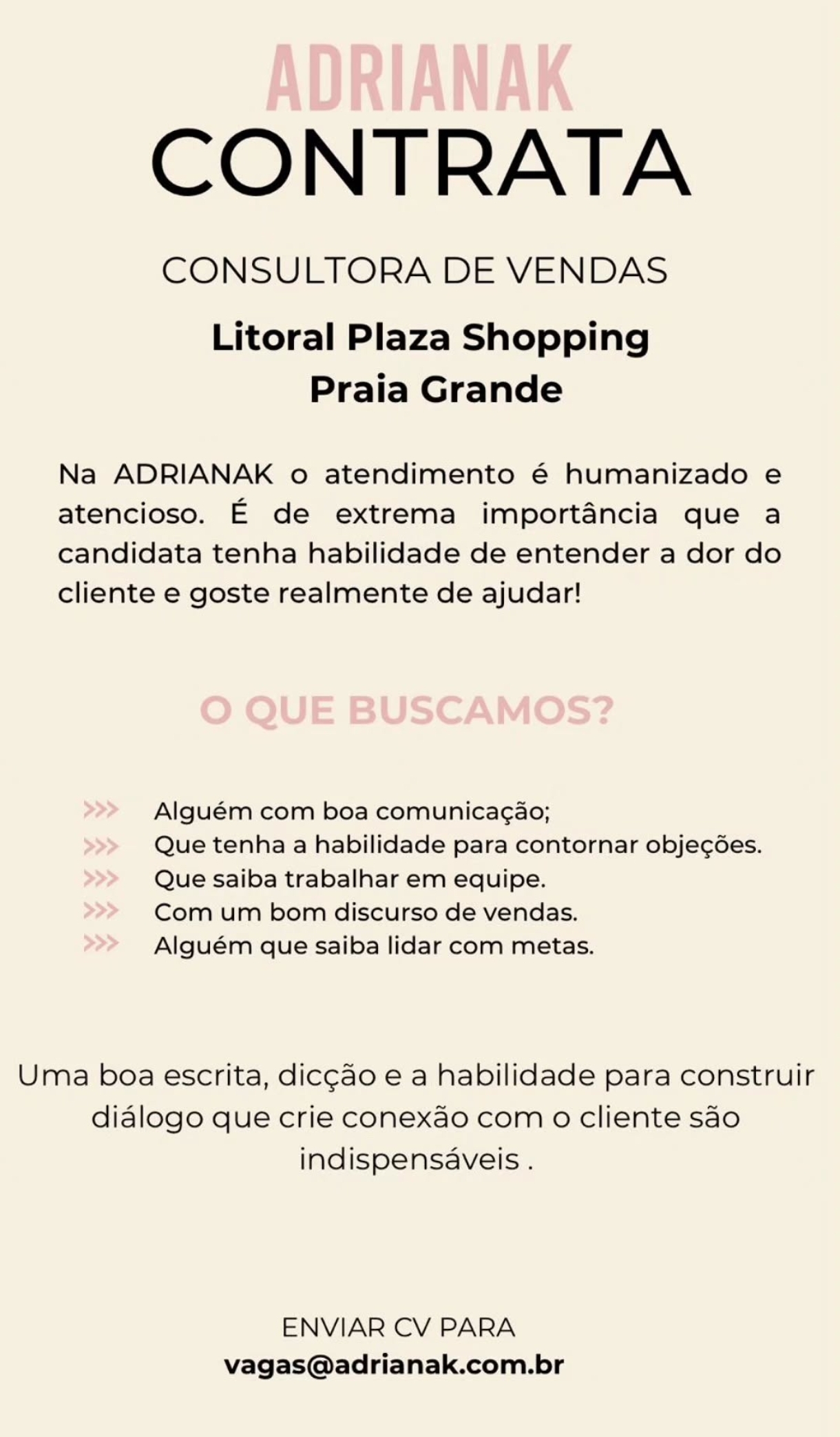 Vagas 28/04/2026 Baixada Santista