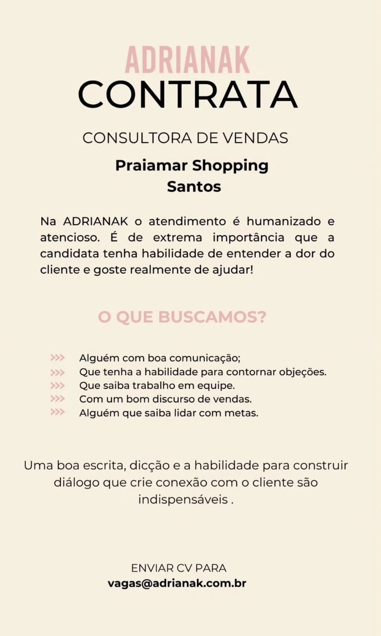 Vagas 28/04/2026 Baixada Santista