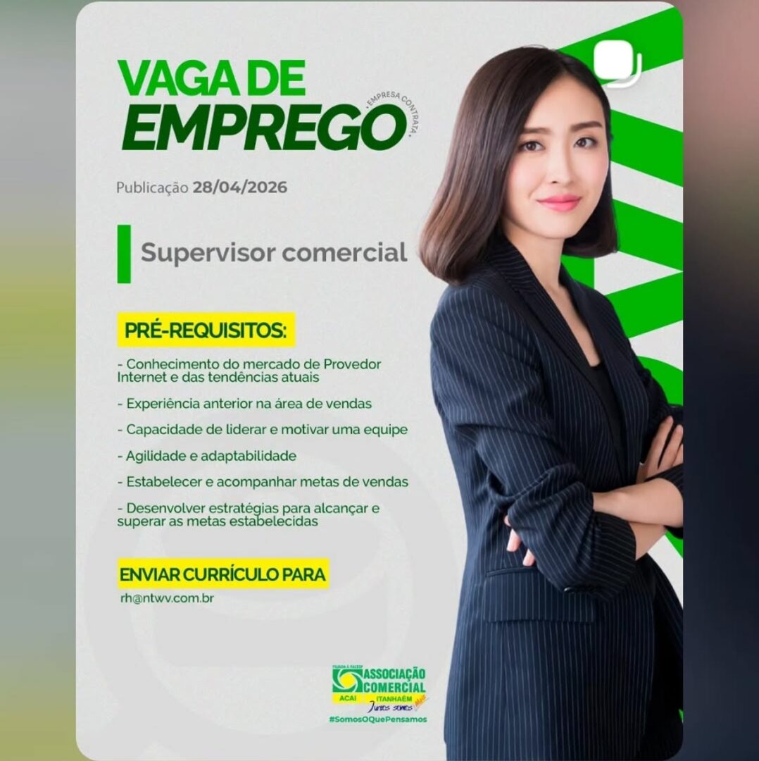 Vagas 28/04/2026 Baixada Santista