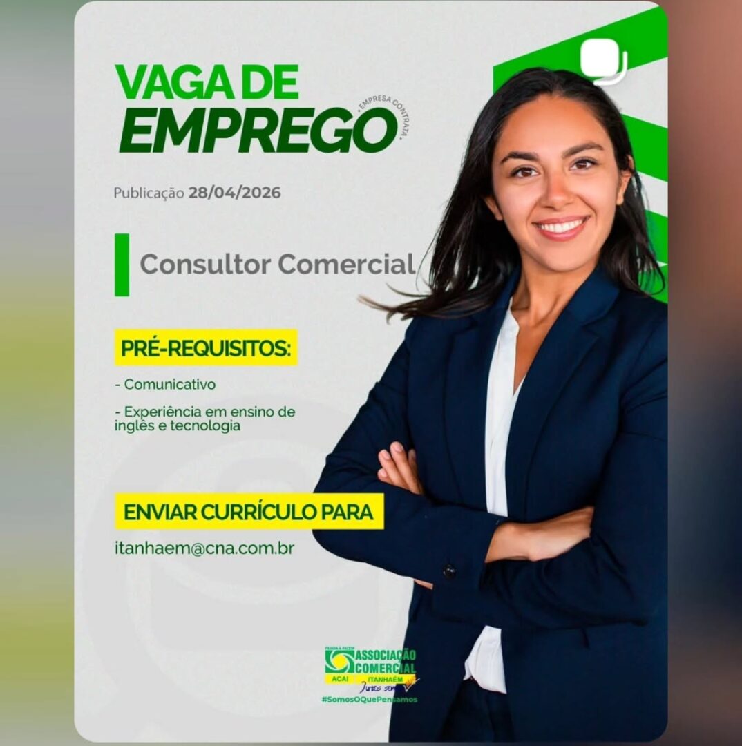 Vagas 28/04/2026 Baixada Santista