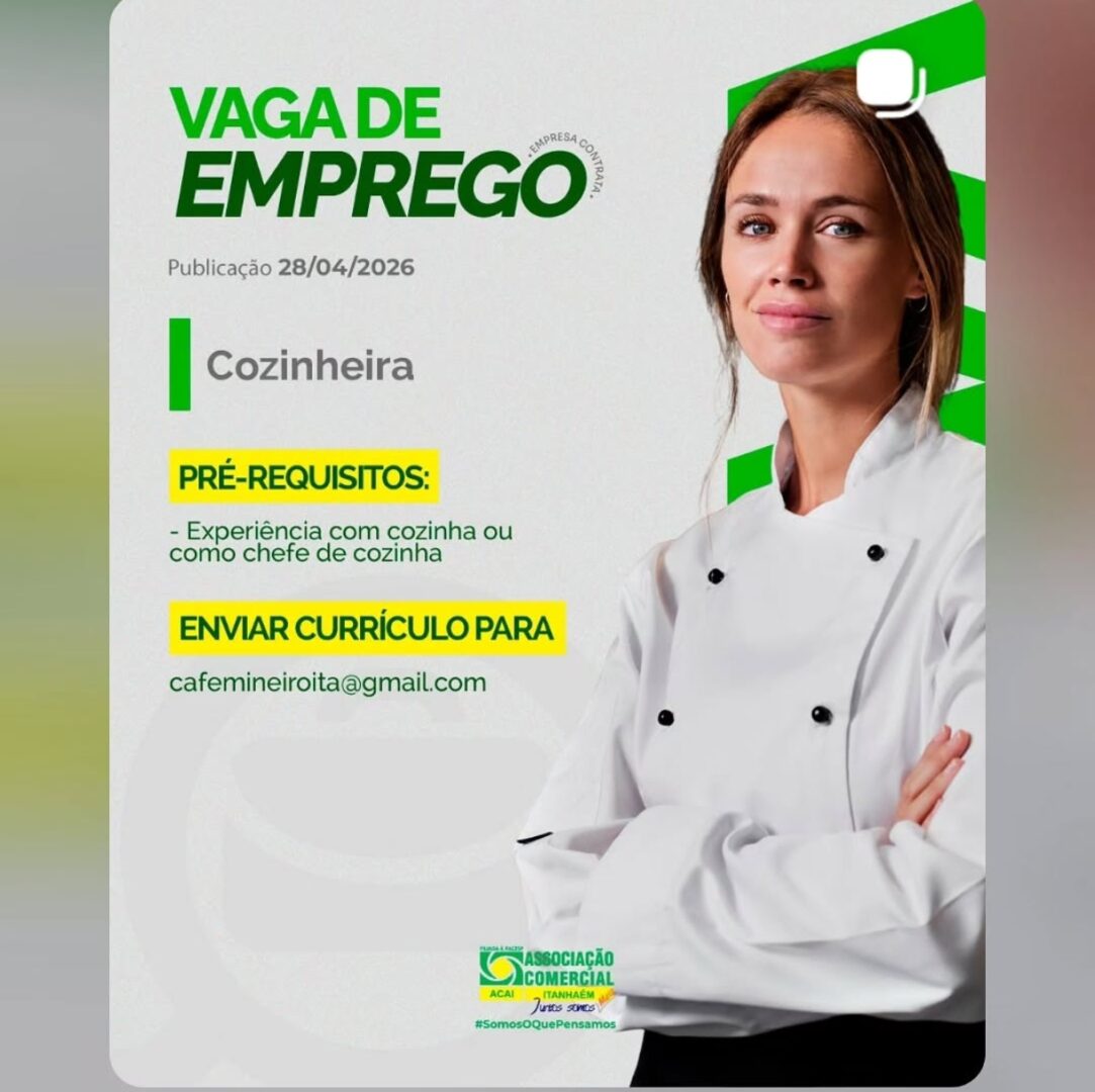 Vagas 28/04/2026 Baixada Santista