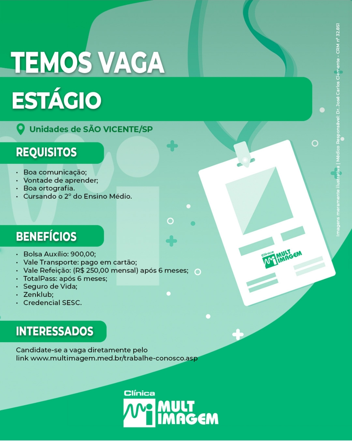 Vagas 29/04/2026 Baixada Santista