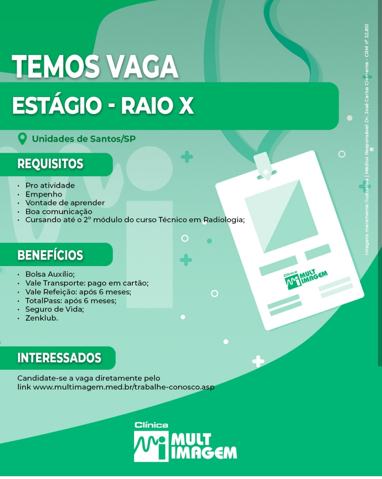 Vagas 29/04/2026 Baixada Santista