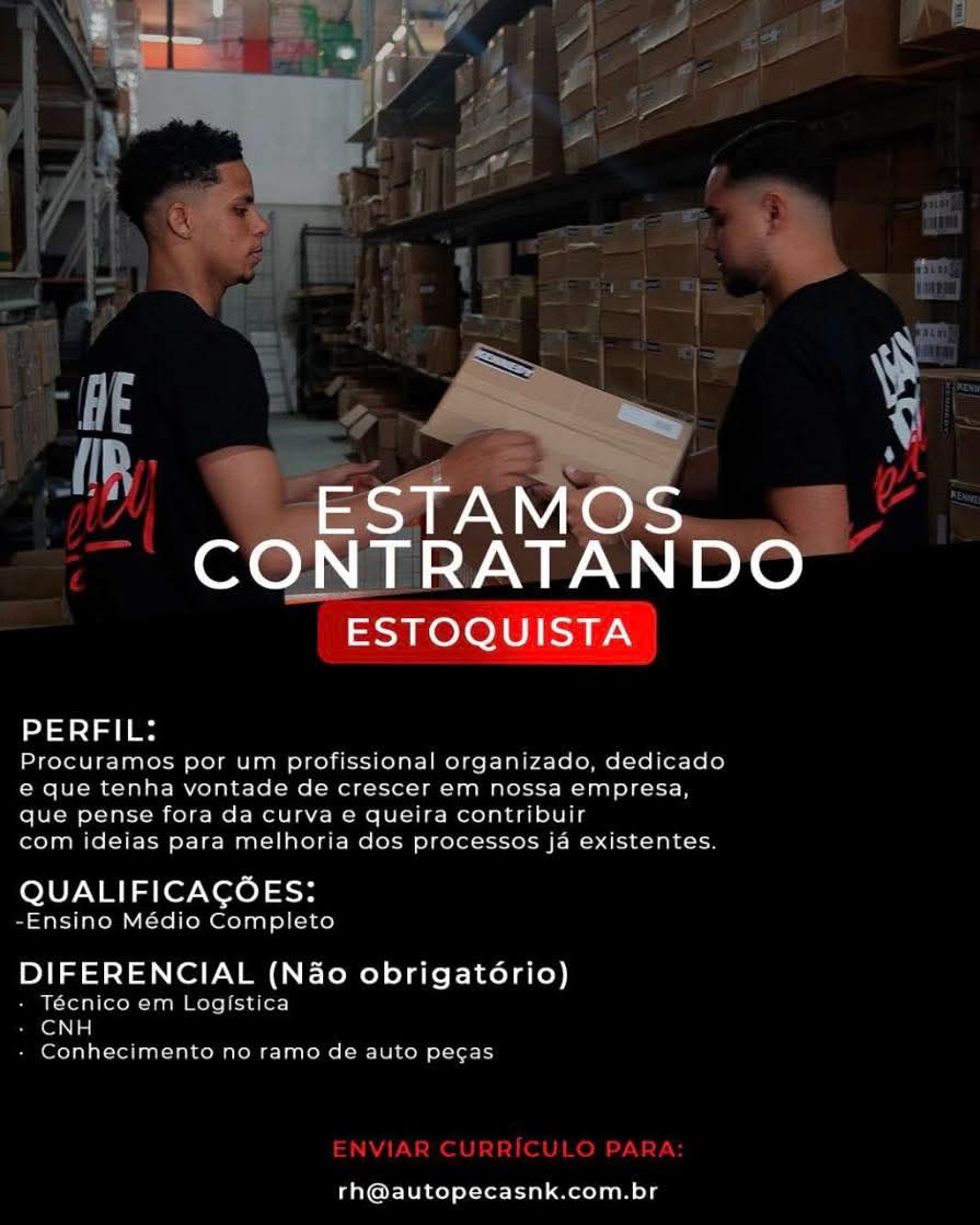 Vagas 29/04/2026 Baixada Santista