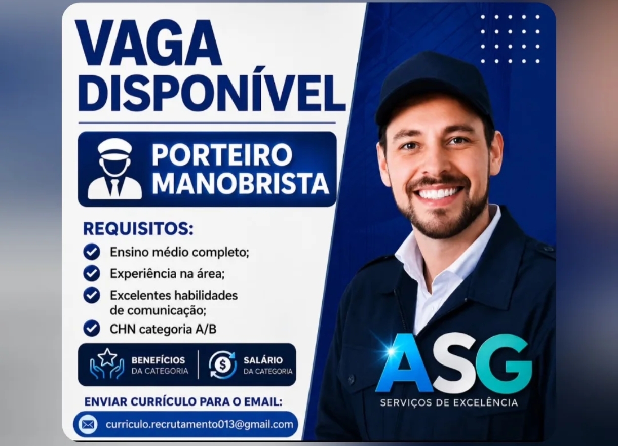 Vagas 29/04/2026 Baixada Santista