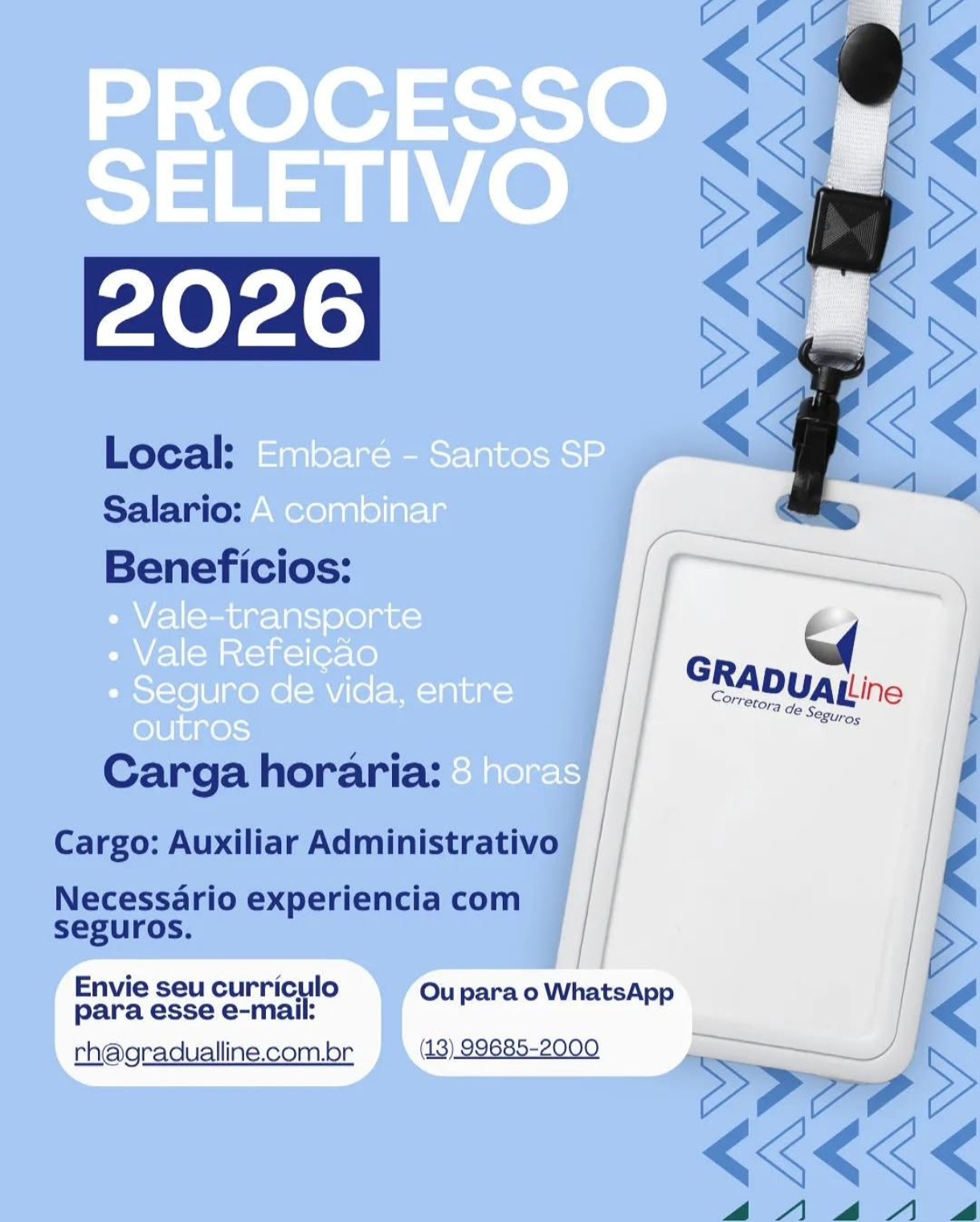 Vagas 11/06/2026 Baixada Santista