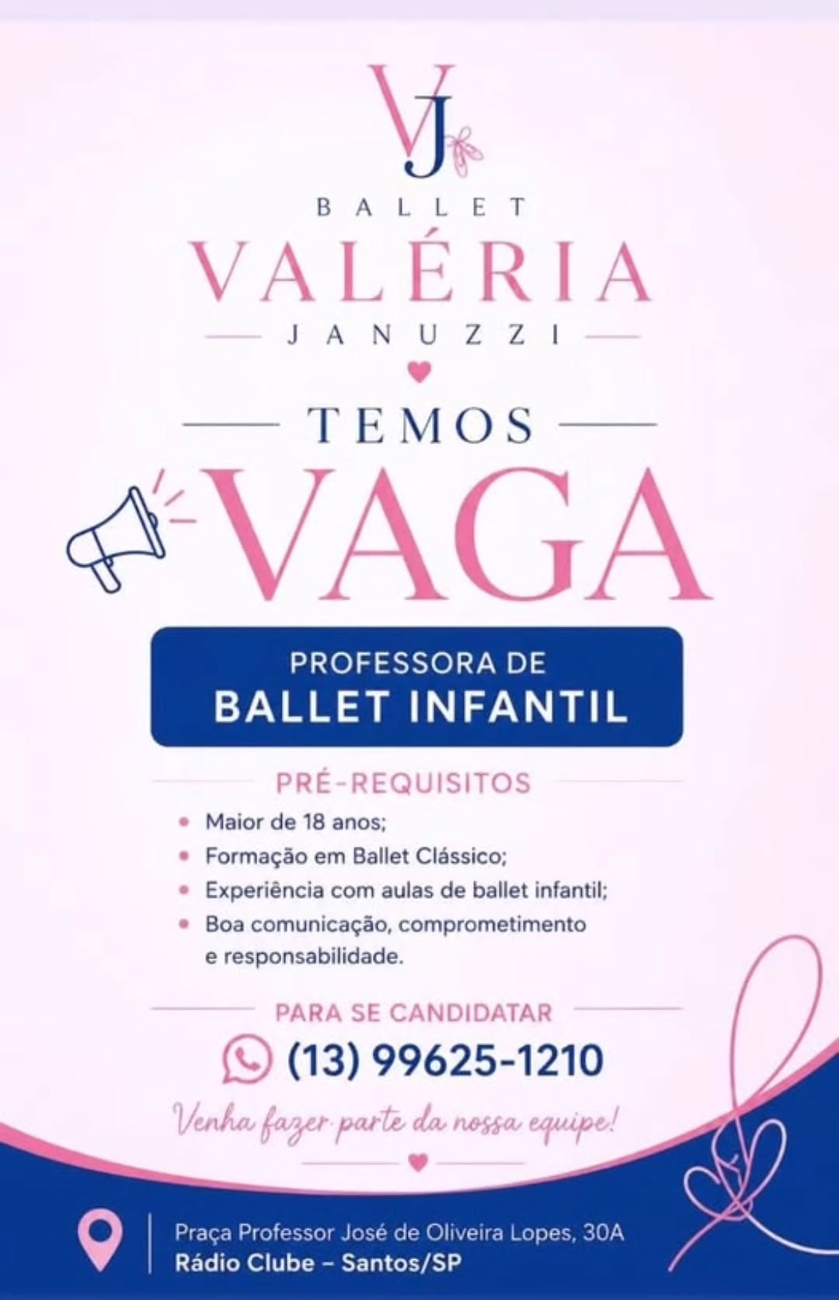 Vagas 12/06/2026 Baixada Santista