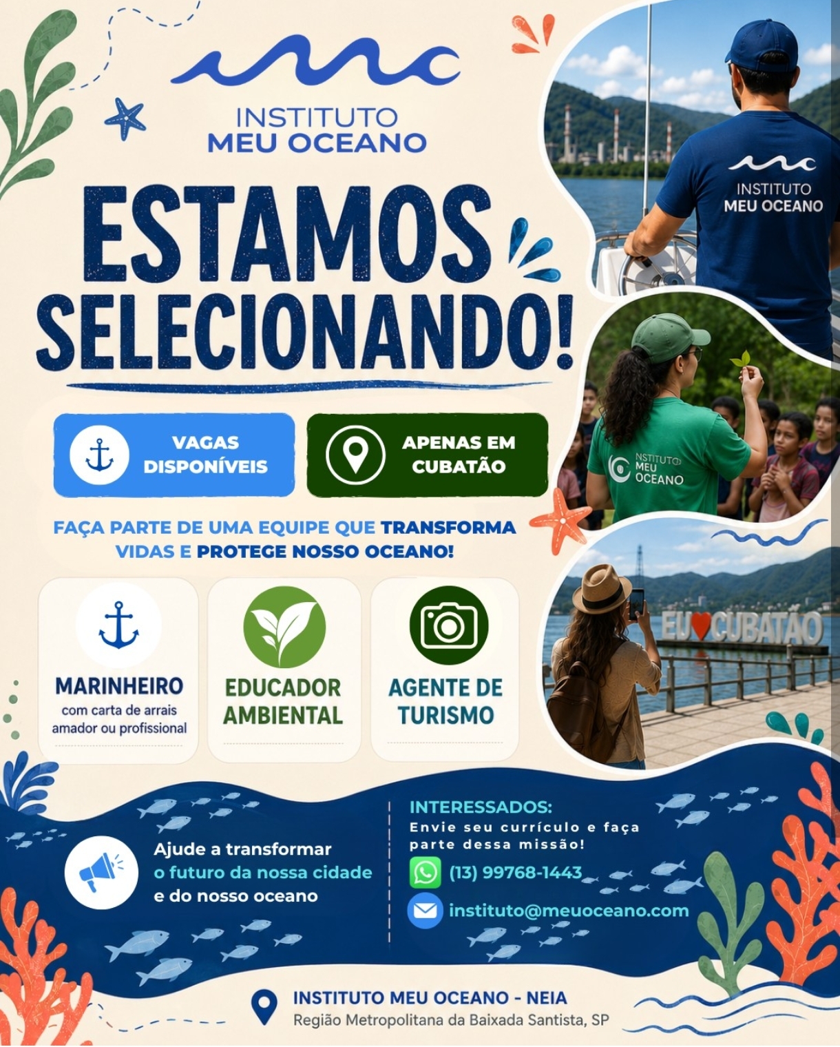 Vagas 12/08/2026 Baixada Santista