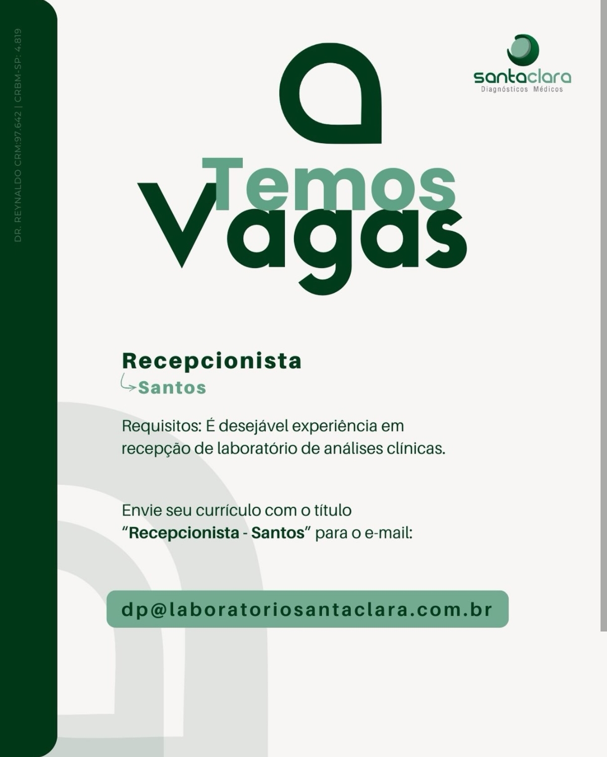 Vagas 13/08/2026 Baixada Santista