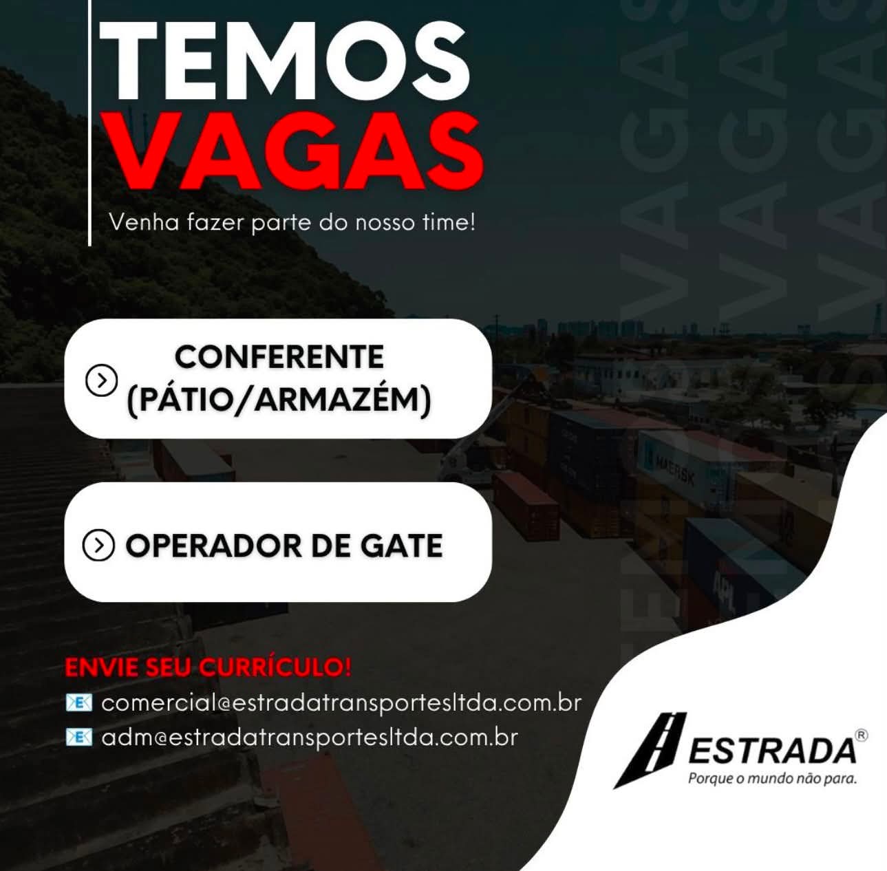 Vagas 19/08/2026 Baixada Santista