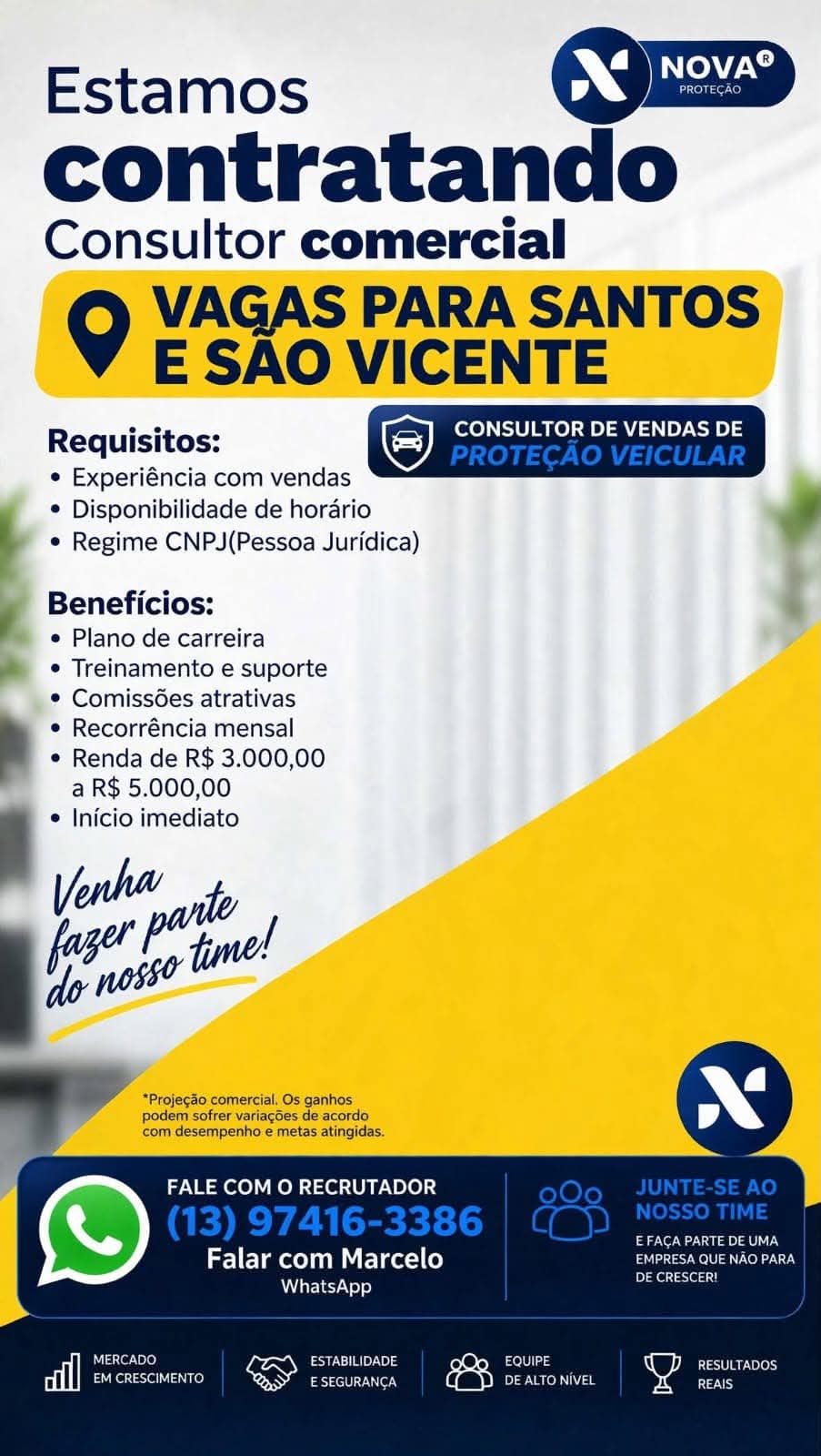 Vagas 01/10/2026 Baixada Santista