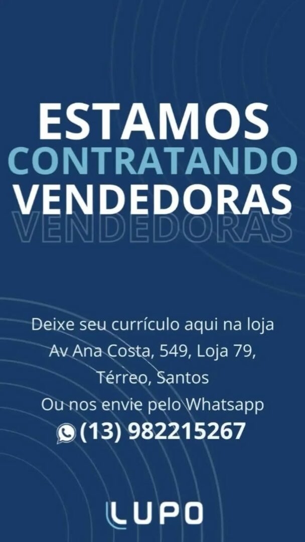 Vagas 02/10/2026 Baixada Santista