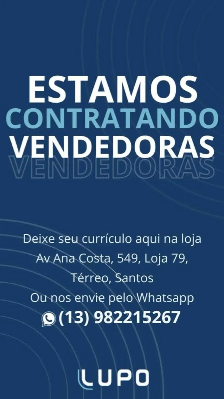 Vagas 02/10/2026 Baixada Santista