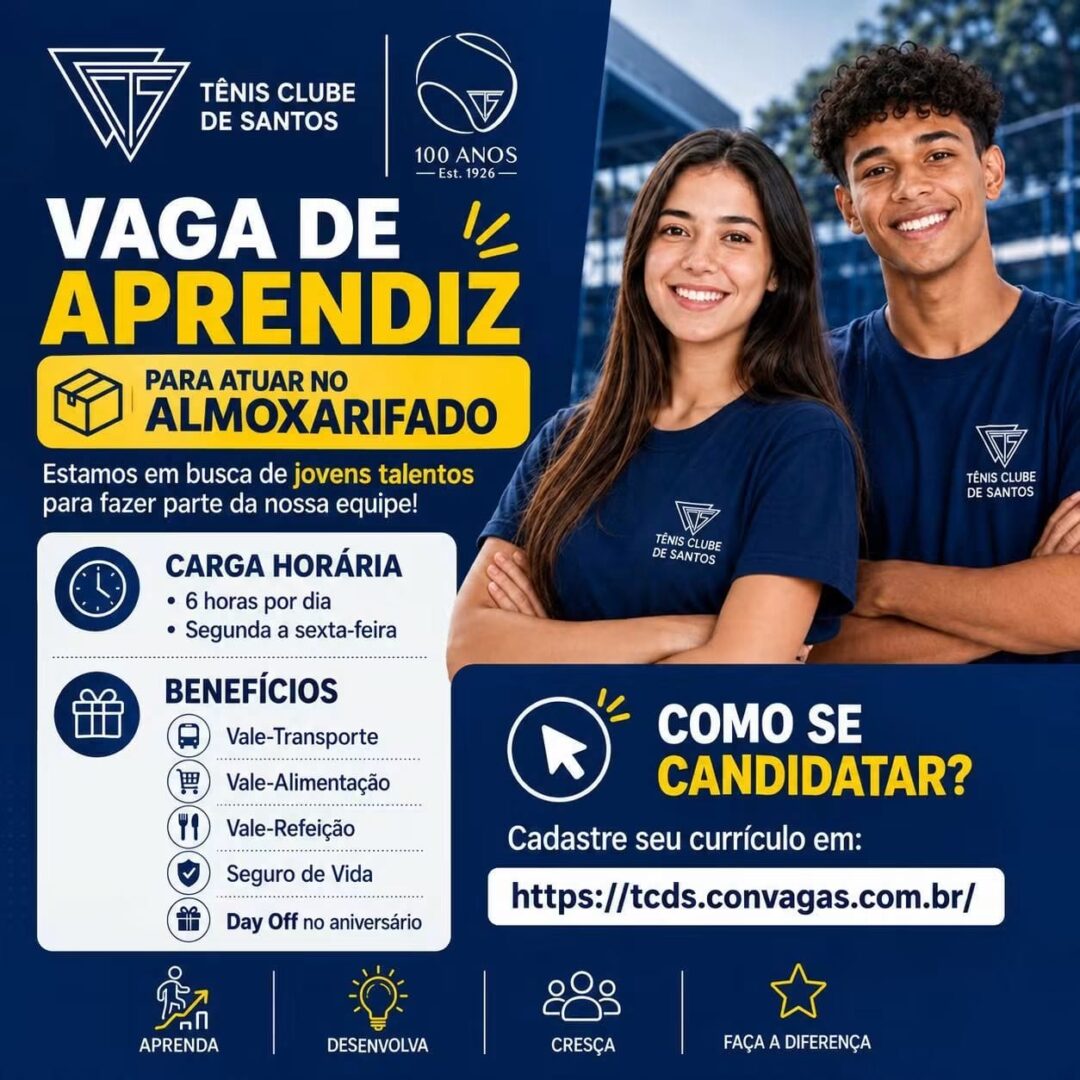 Vagas 04/10/2026 Baixada Santista