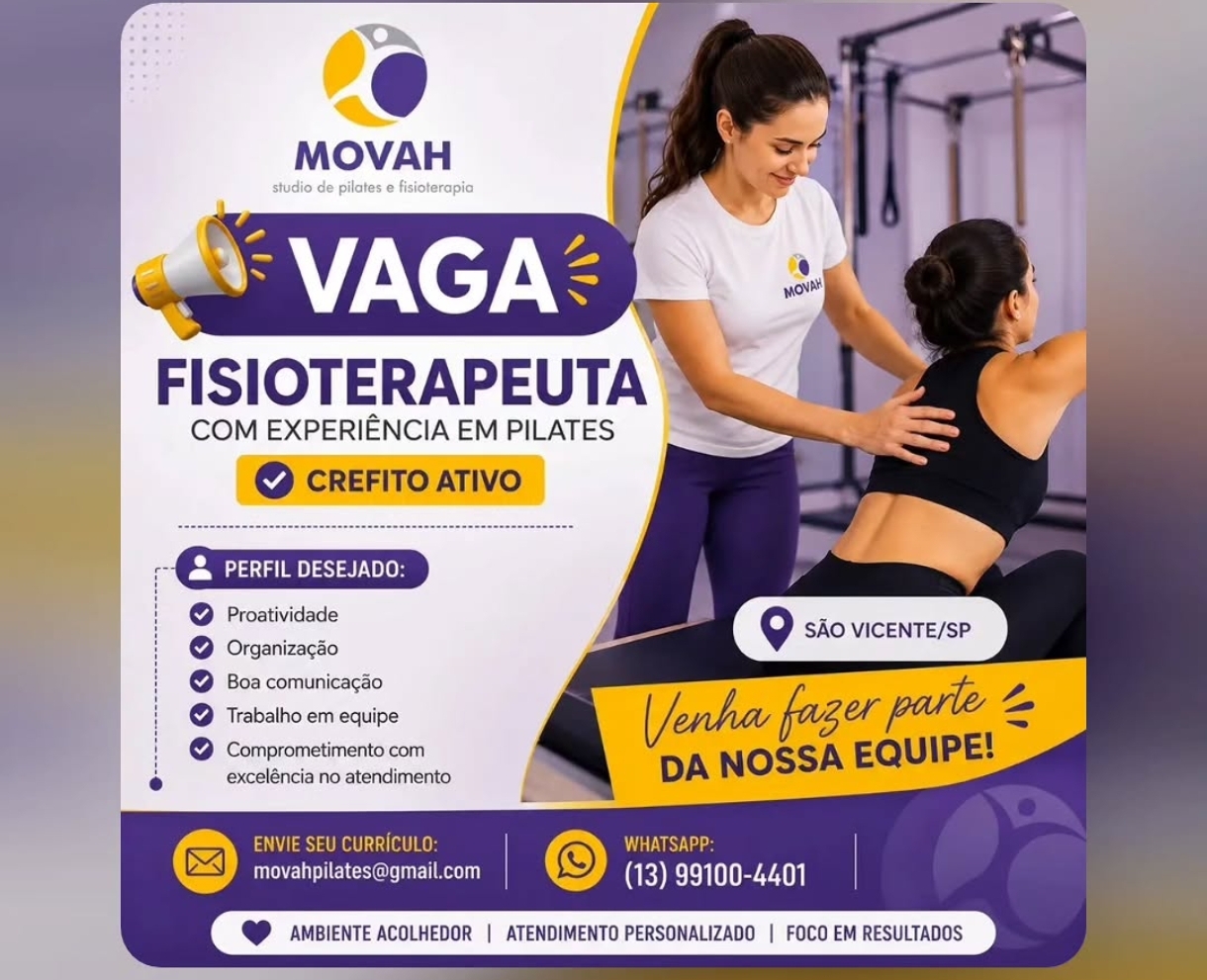 Vagas 07/10/2026 Baixada Santista