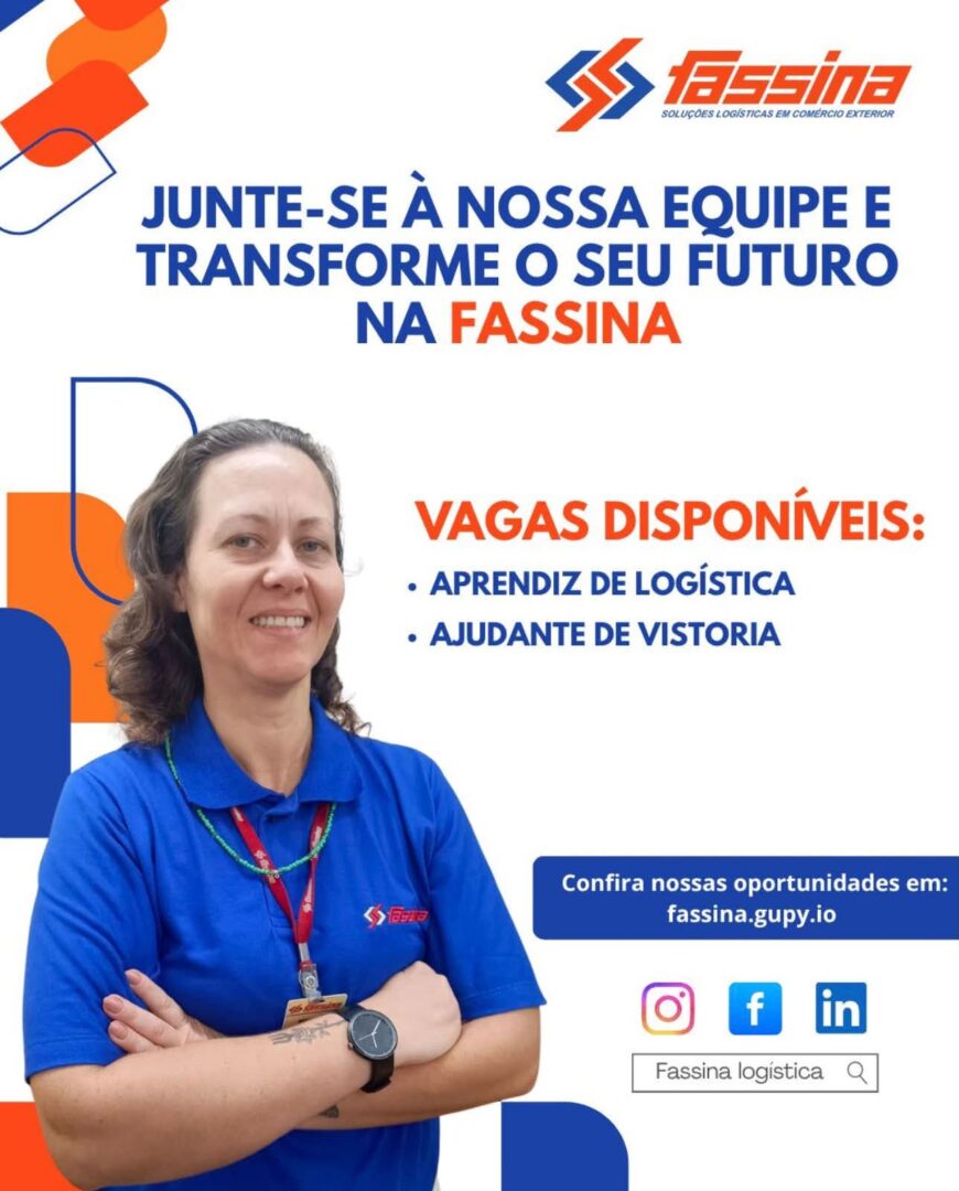 Vagas 10/10/2026 Baixada Santista