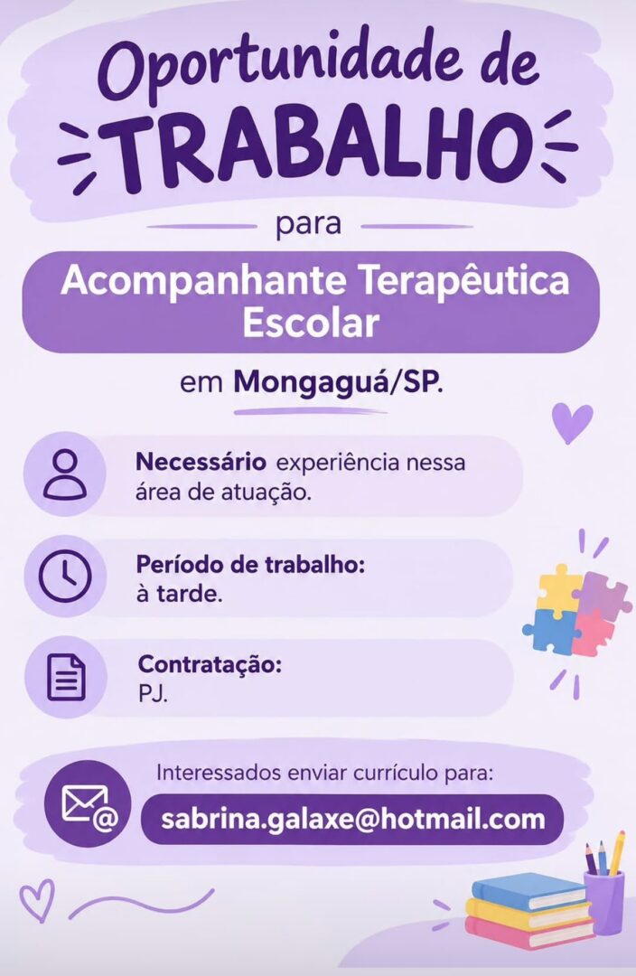 Vagas 10/10/2026 Baixada Santista
