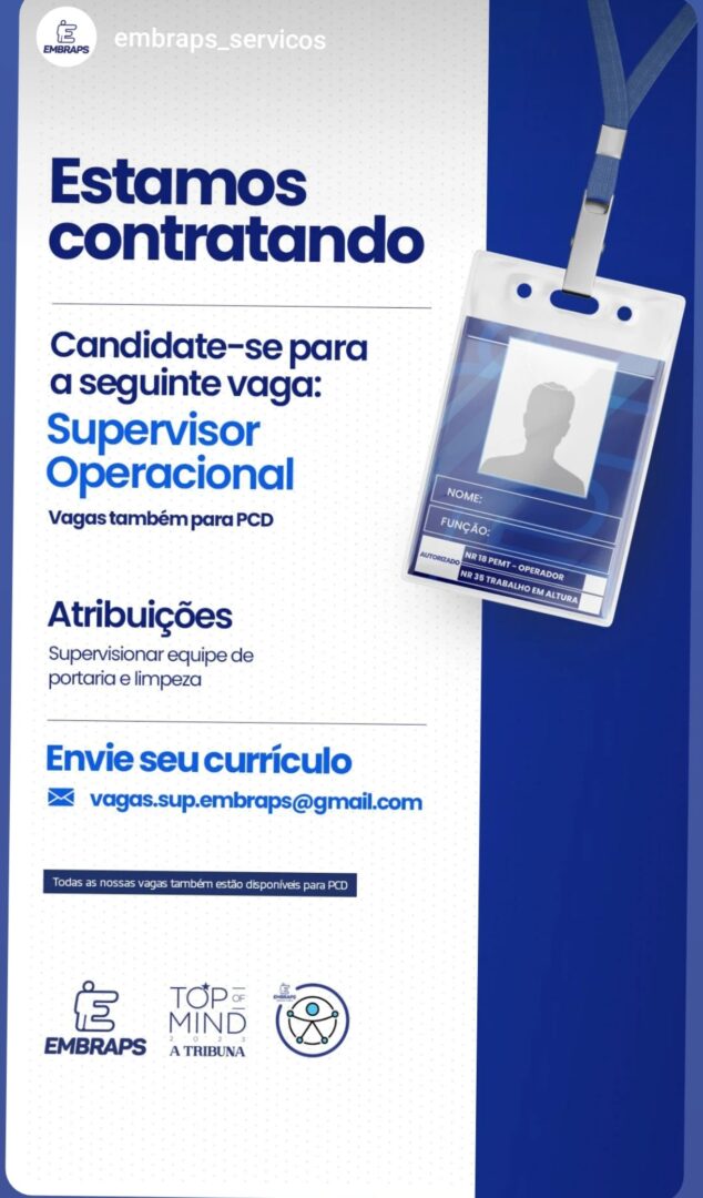 Vagas 10/10/2026 Baixada Santista