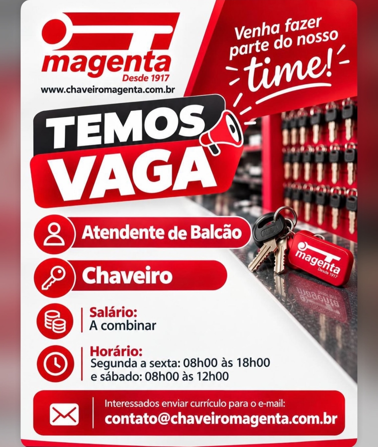 Vagas 13/10/2026 Baixada Santista