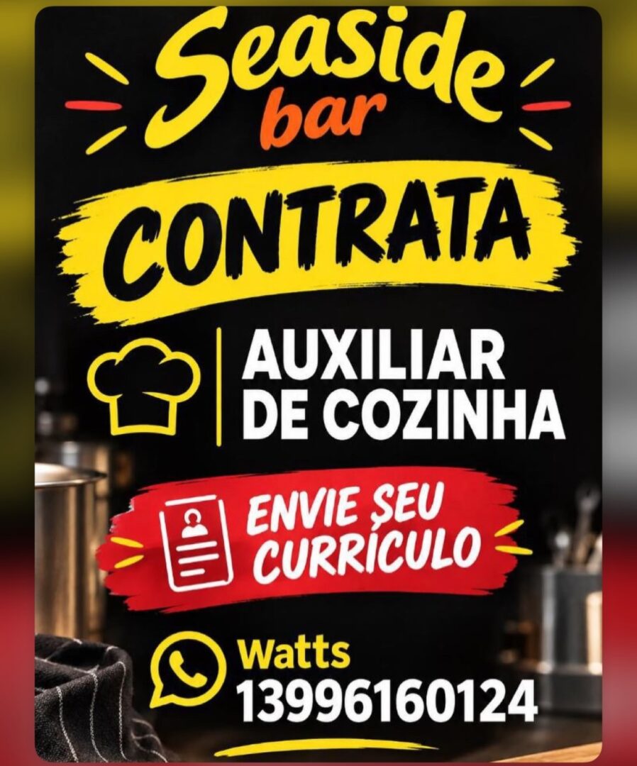 Vagas 13/10/2026 Baixada Santista