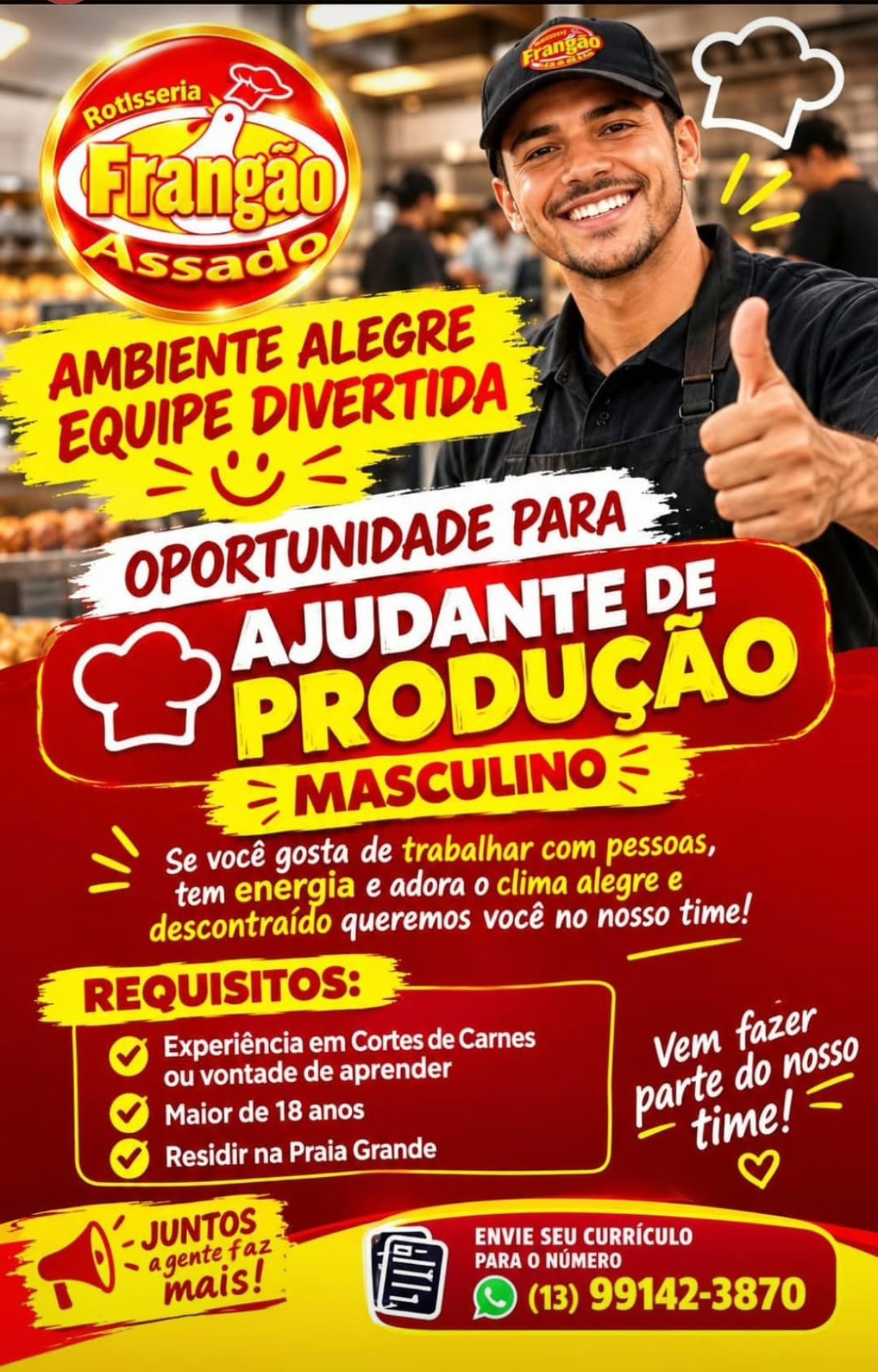 Vagas 13/10/2026 Baixada Santista