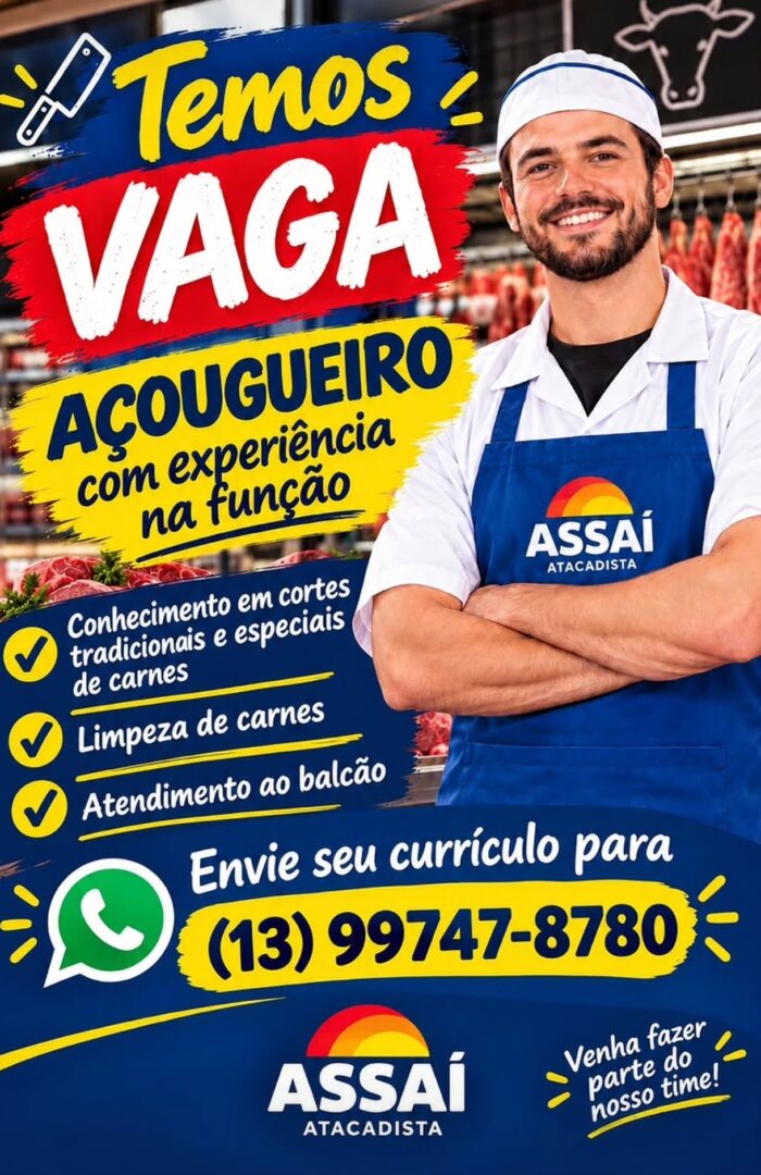 Vagas 14/10/2026 Baixada Santista