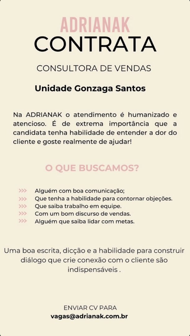 Vagas 14/10/2026 Baixada Santista