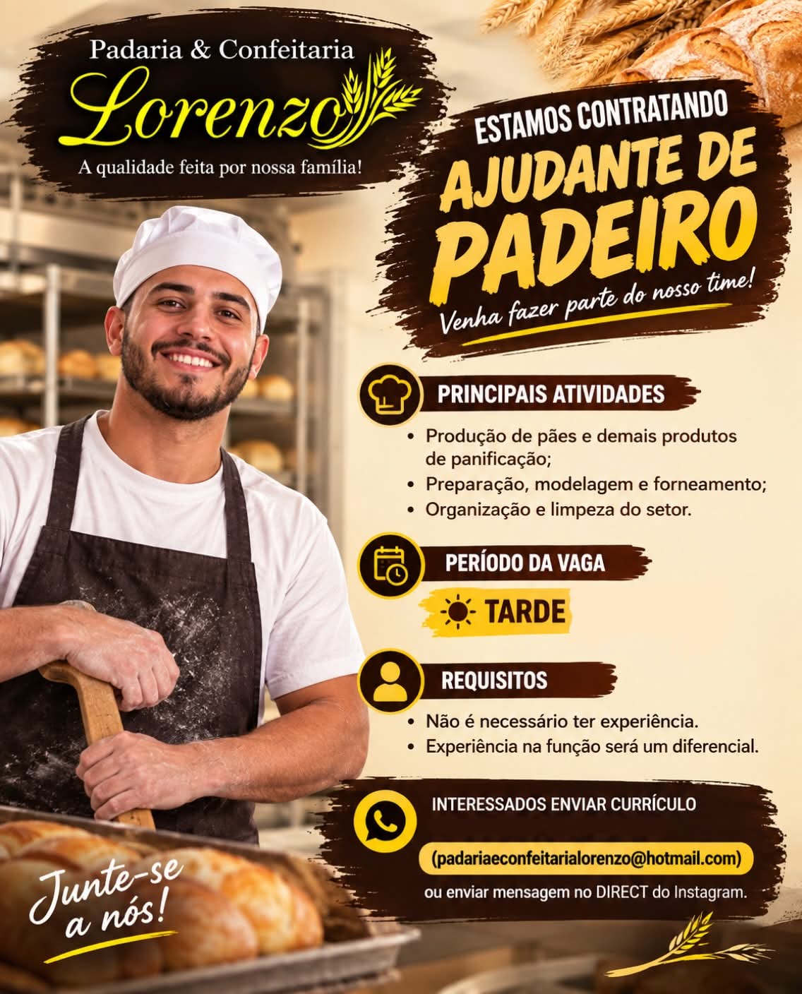 Vagas 15/10/2026 Baixada Santista
